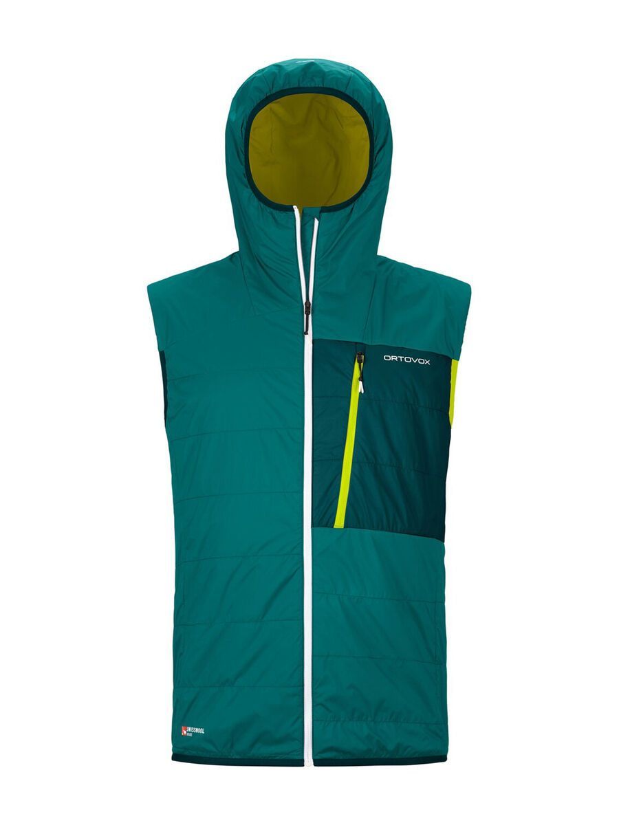 Ortovox Swisswool Piz Duan Vest M, pacific green - Bild 1