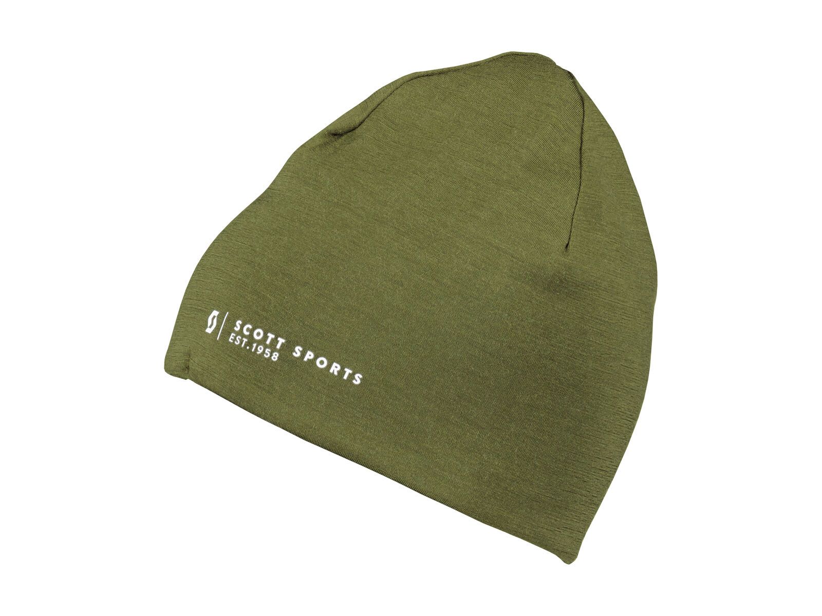 Scott Liner Merino Beanie, fir green - Bild 1