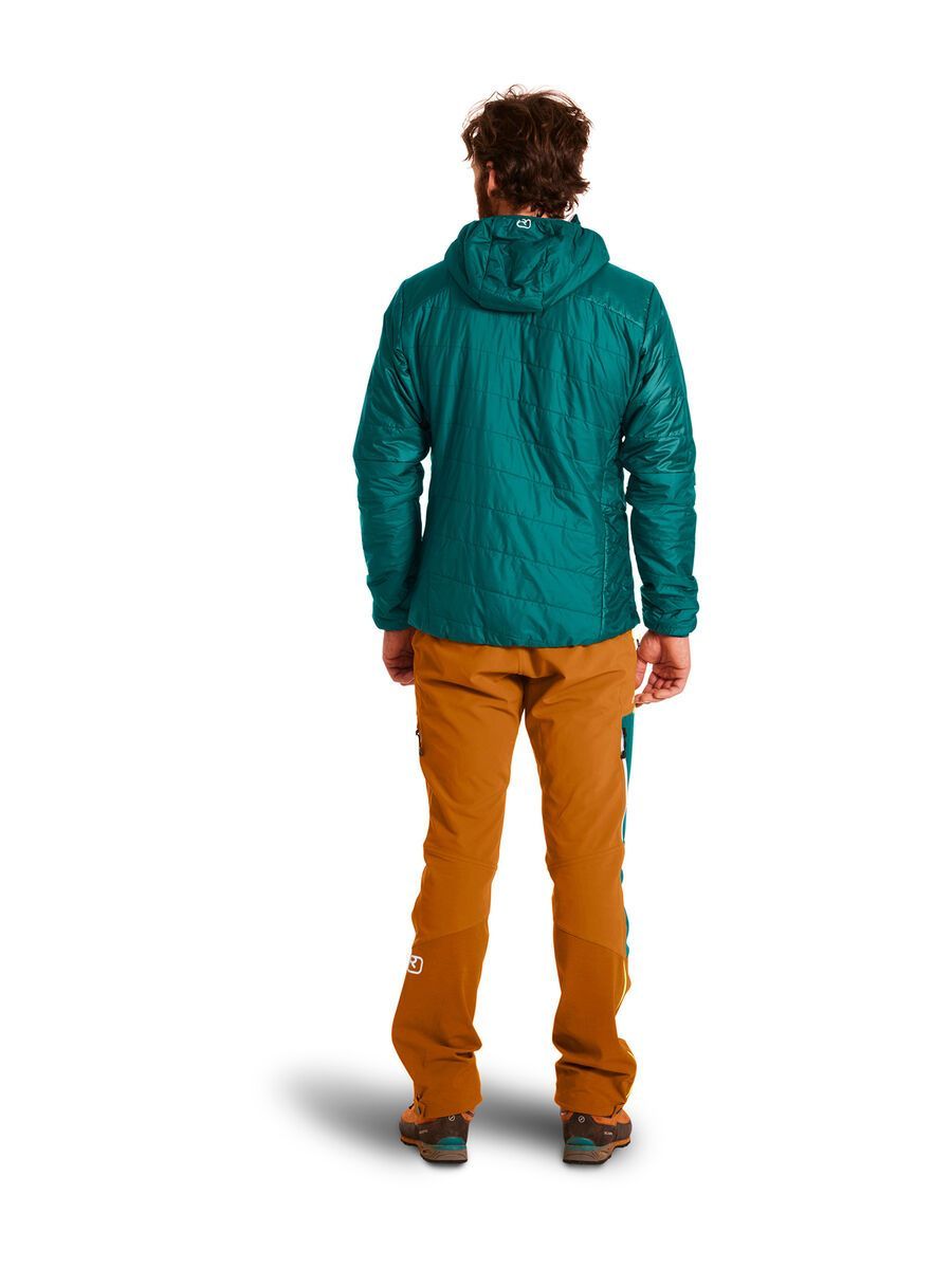 Ortovox Westalpen Swisswool Jacket M, pacific green - Bild 4