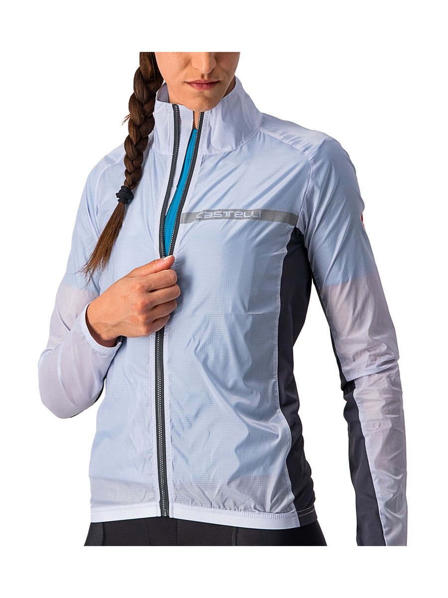 Castelli Squadra Stretch W Jacket, silver gray/dark gray - Bild 4