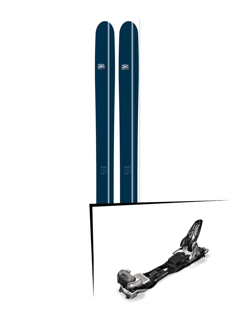 DPS Skis Set: Lotus 124 Powderworks Special Edition 2016 + Marker Baron EPF 13 - Bild 1