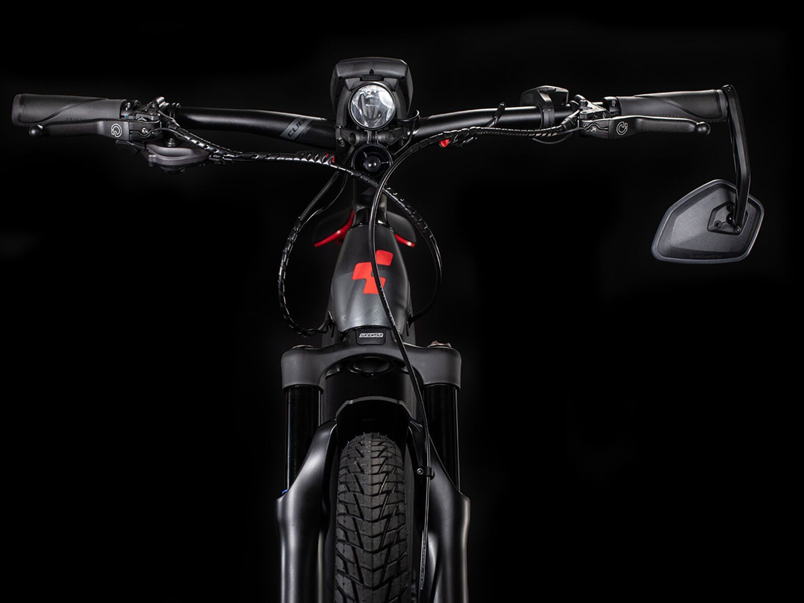 Cube Kathmandu Hybrid 45, iridium´n´red - Bild 3