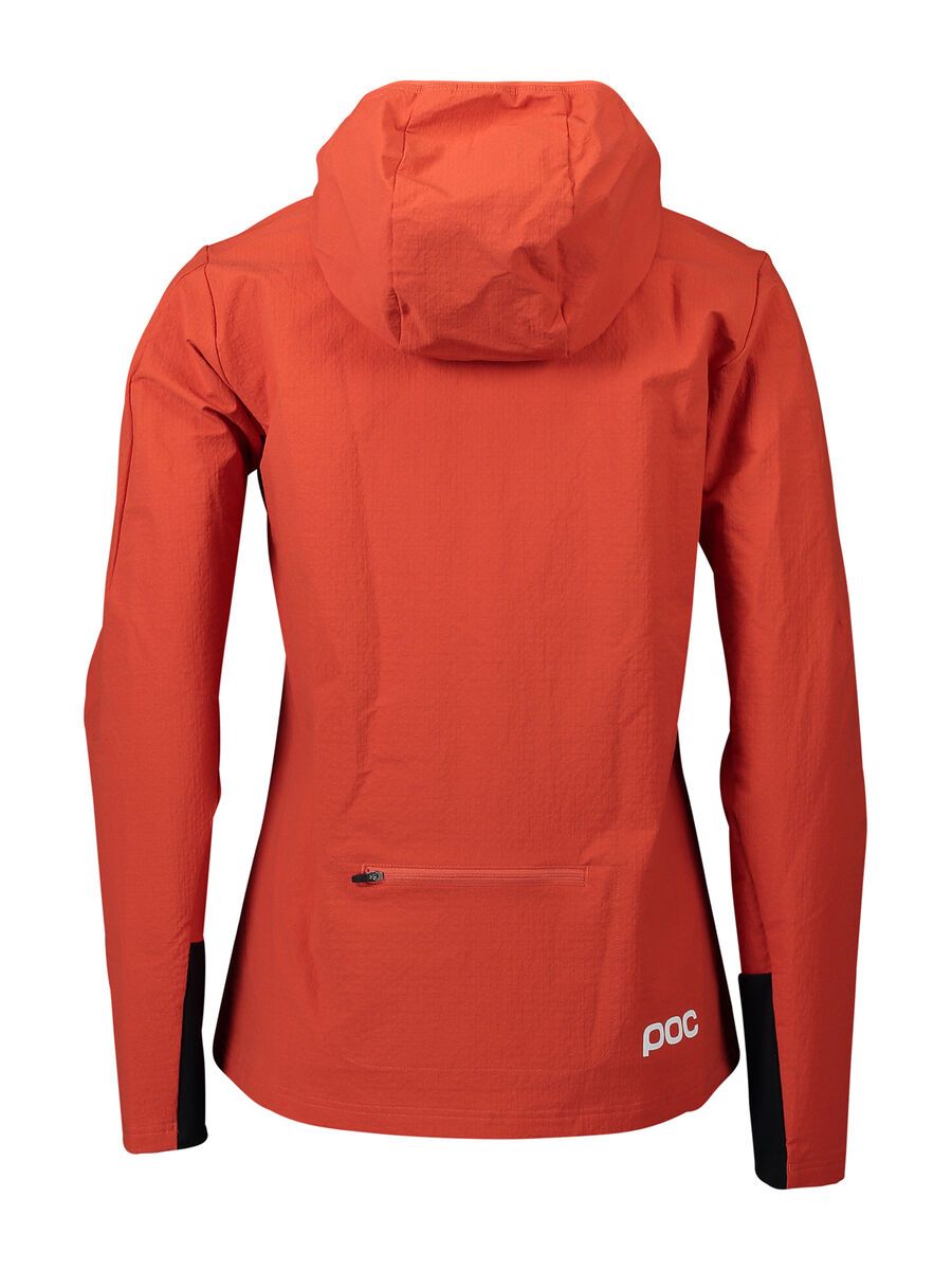 POC W's Mantle Thermal Hoodie, agate red - Bild 2