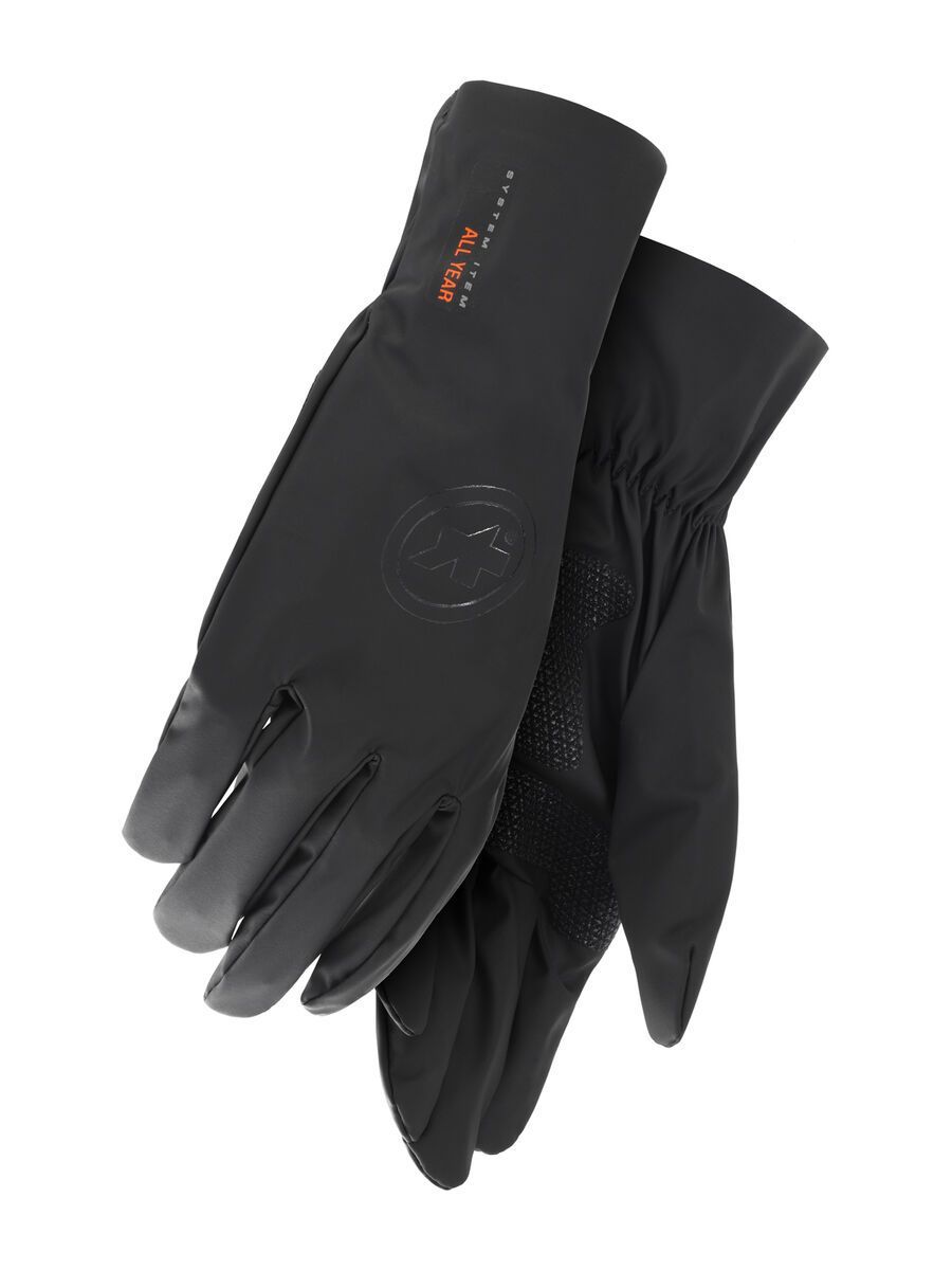 Assos RSR Thermo Rain Shell Gloves, blackseries - Bild 1