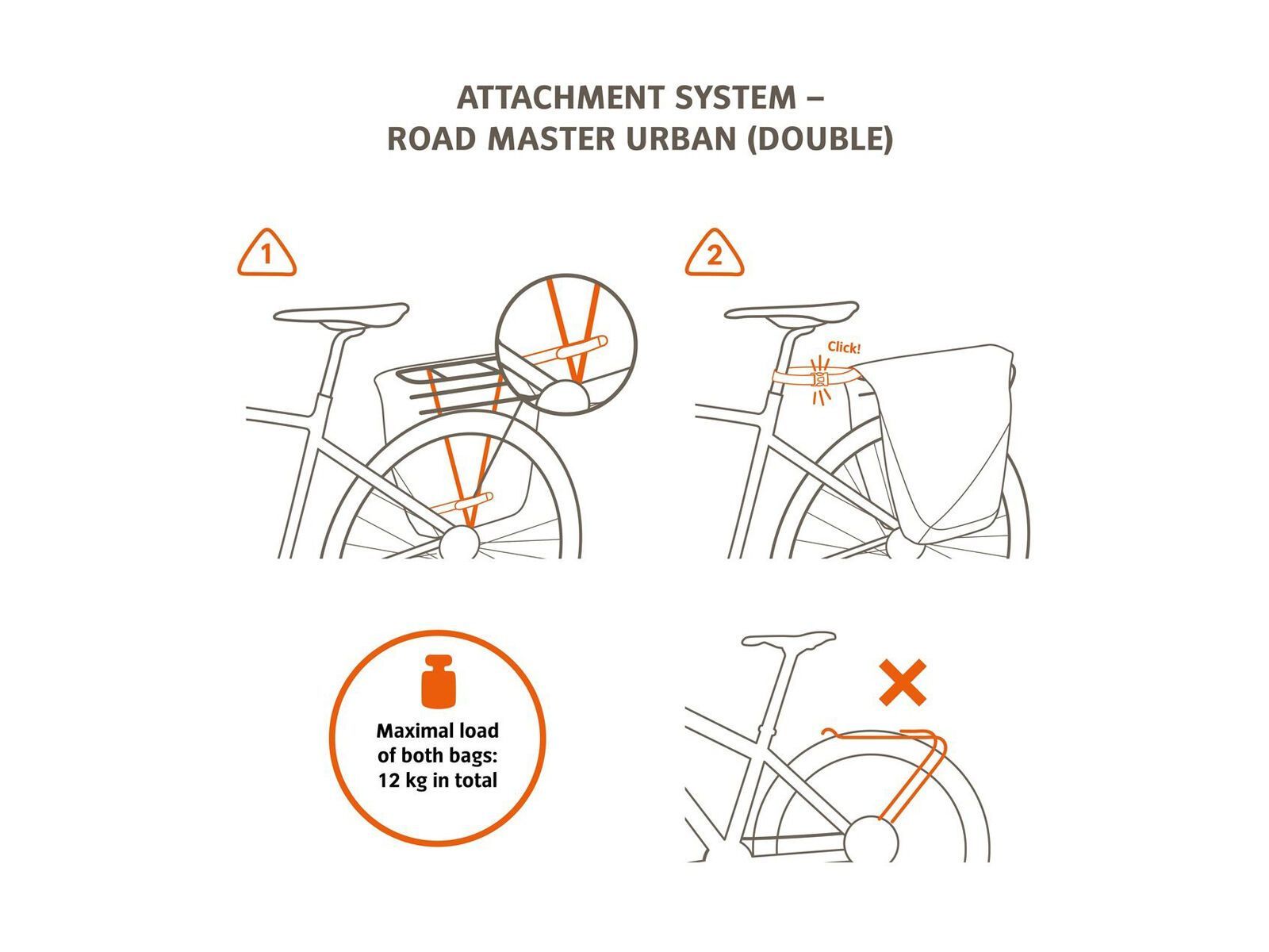 Vaude Road Master Urban (Double), black - Bild 7