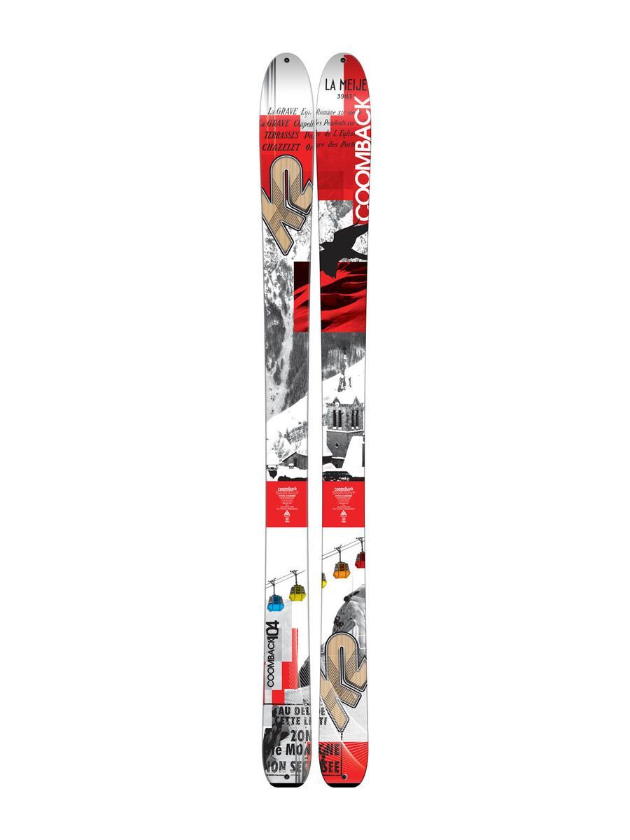 K2 SKI Set: Coomback 104 2016 + Marker Duke EPF 16 - Bild 2