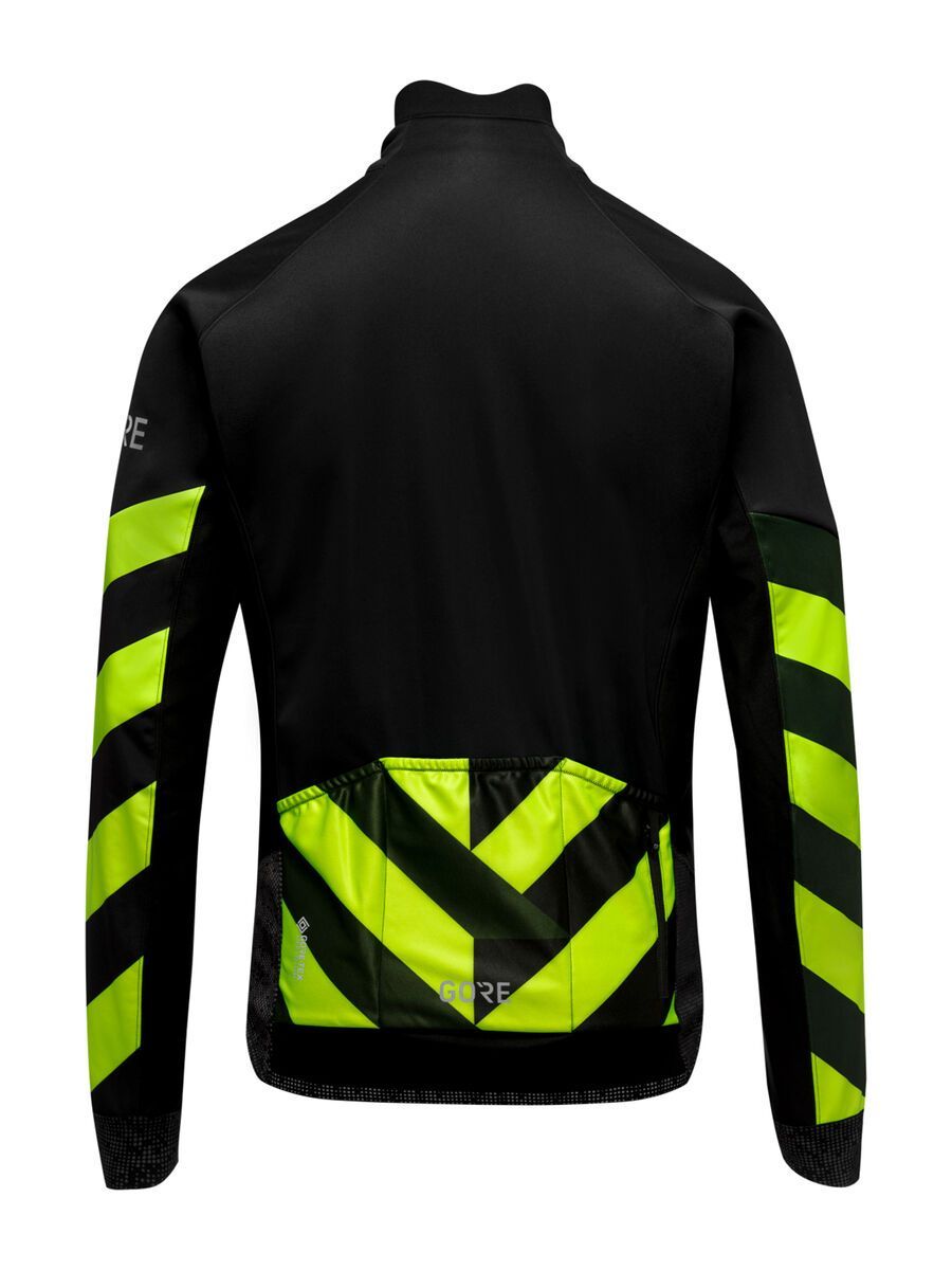 GOREWEAR C5 Gore-Tex Infinium Signal Thermo Jacke, black/neon yellow - Bild 3