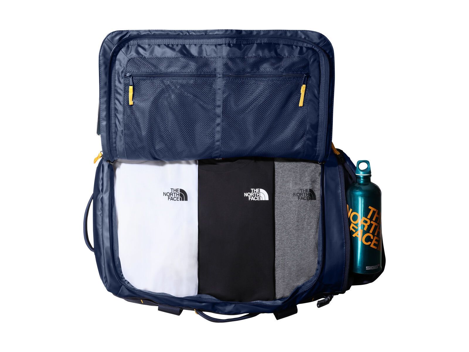 The North Face Base Camp Voyager Duffel 61, summit navy/summit gold - Bild 5