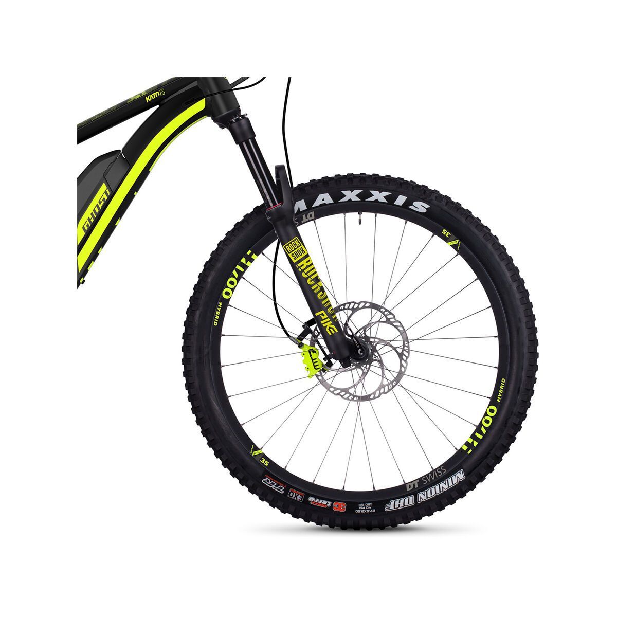 Ghost Hybride Kato FS S8.7+ AL, night black/neon yellow - Bild 2