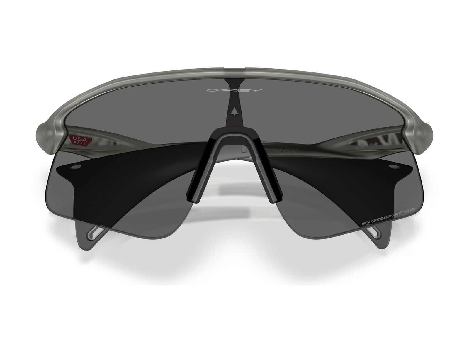 Oakley Stunt Devil, Clear To Black Iridium Photochromic / grey ink - Bild 4
