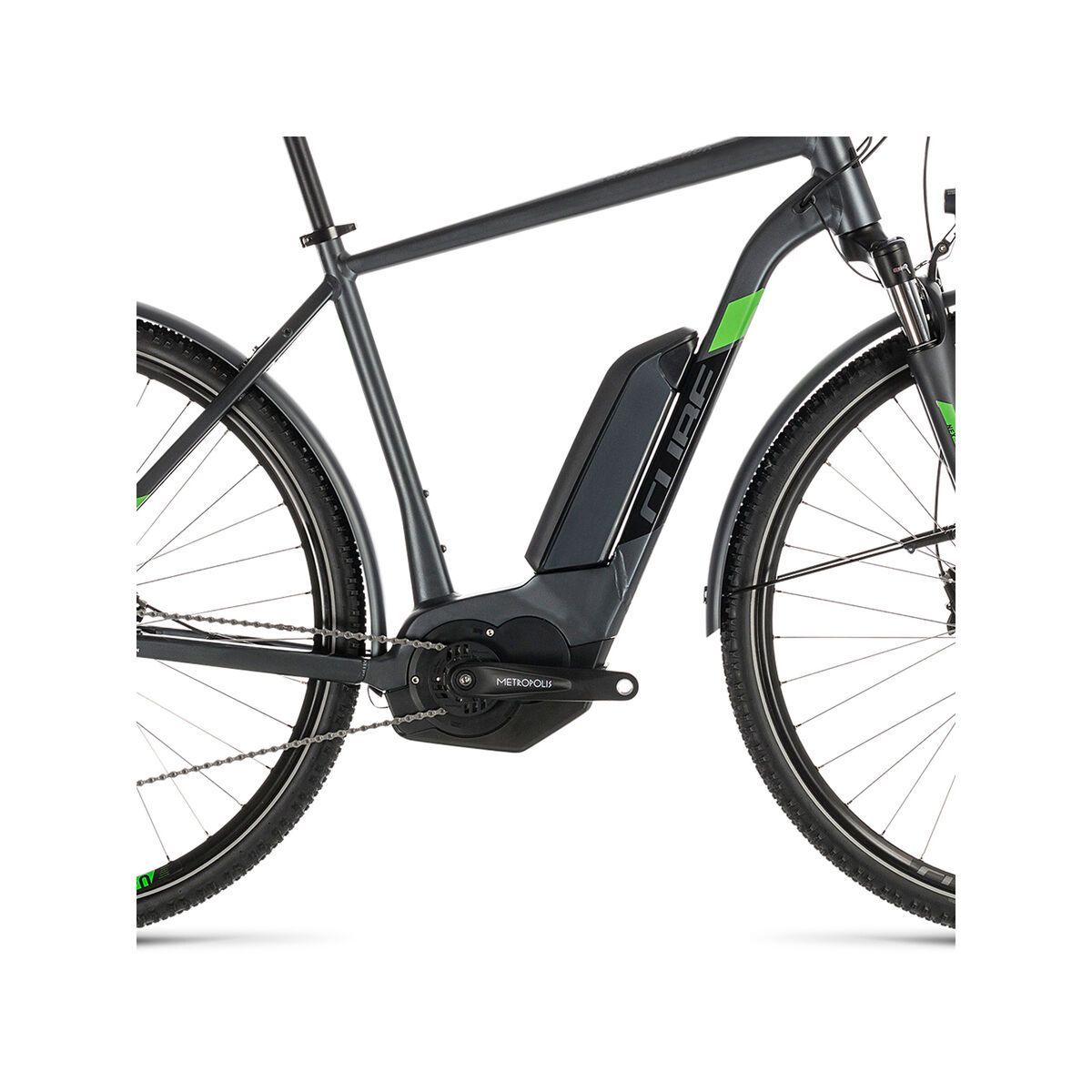 Cube Cross Hybrid Pro Allroad 500, iridium´n´green - Bild 3