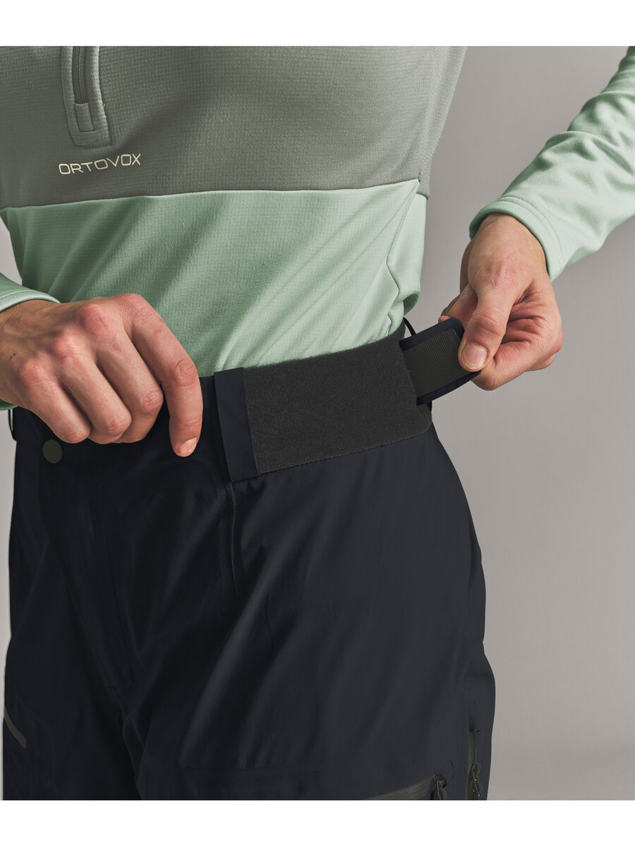 Ortovox Ortler Gore-Tex Pants W, black raven - Bild 7