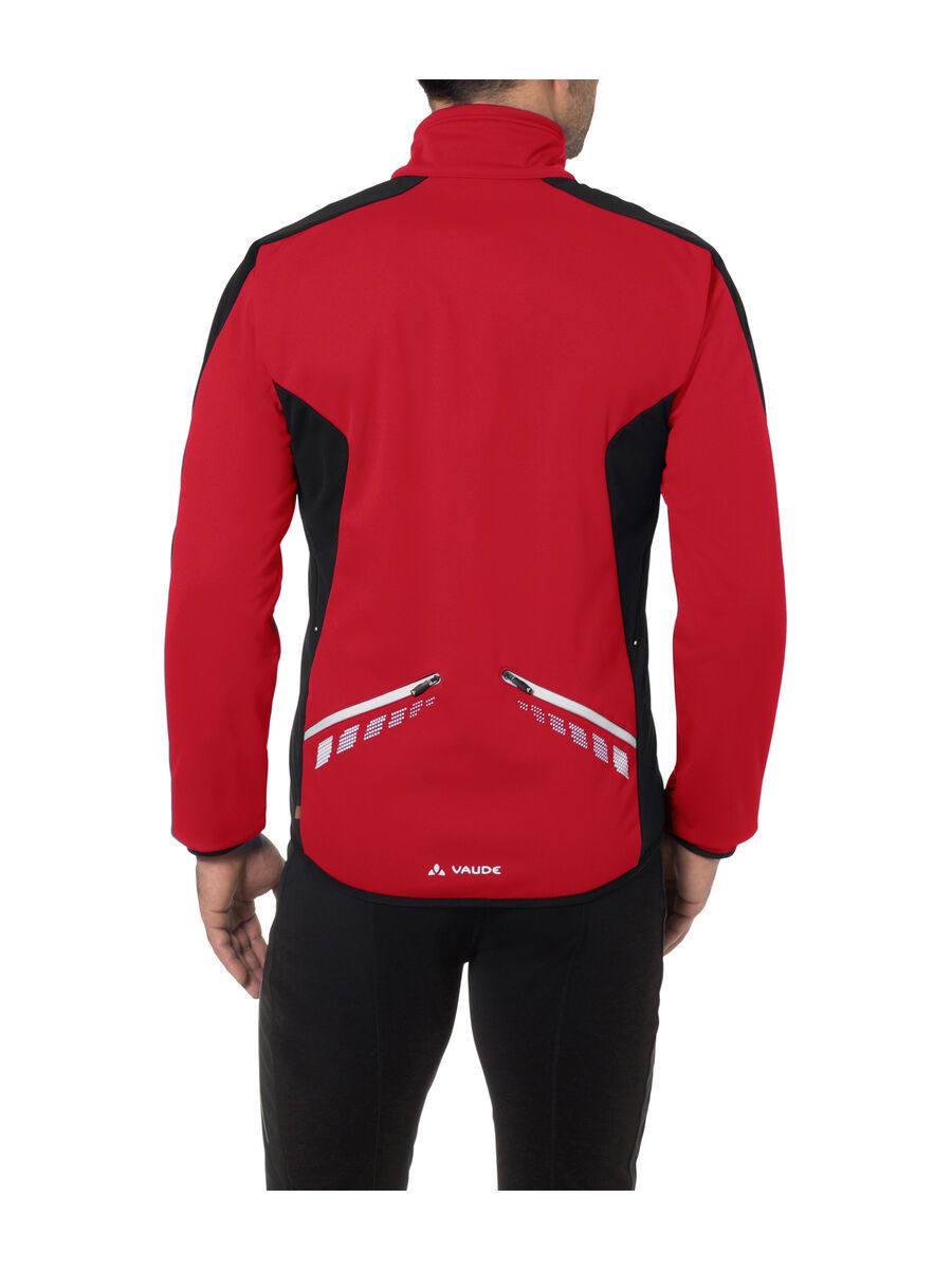 Vaude Men's Posta Softshell Jacket IV, red - Bild 4