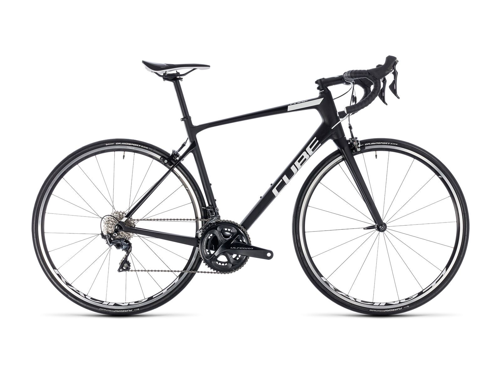 Cube Attain GTC SL, carbon´n´white - Bild 1