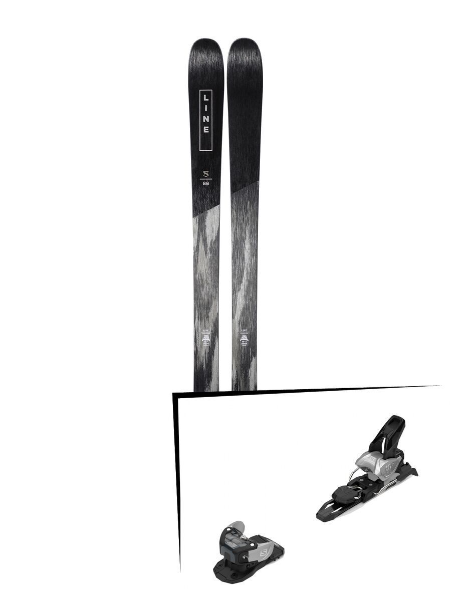Set: Line Supernatural 86 2019 + Salomon Warden MNC 11 silver/black - Bild 1
