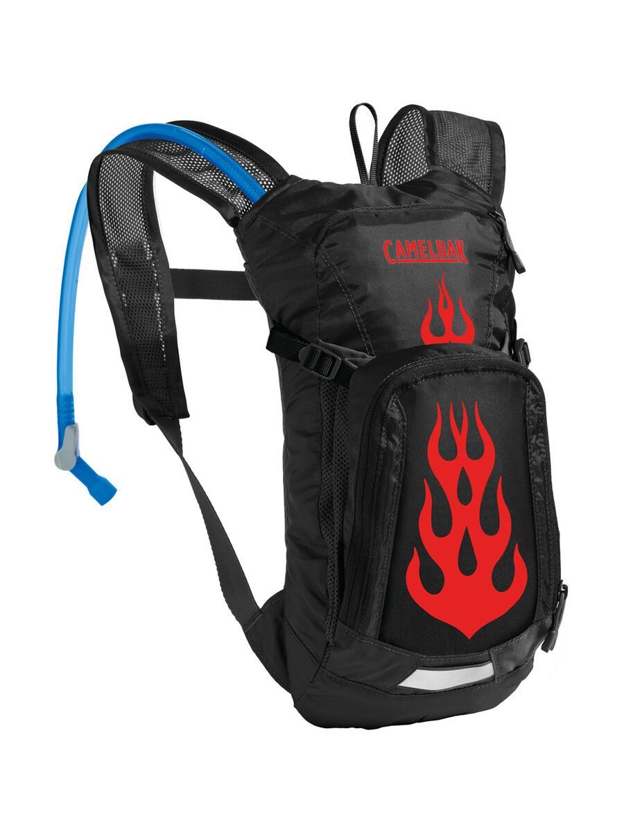 Camelbak Mini M.U.L.E. - Trinkrucksack, black/flames - Bild 1