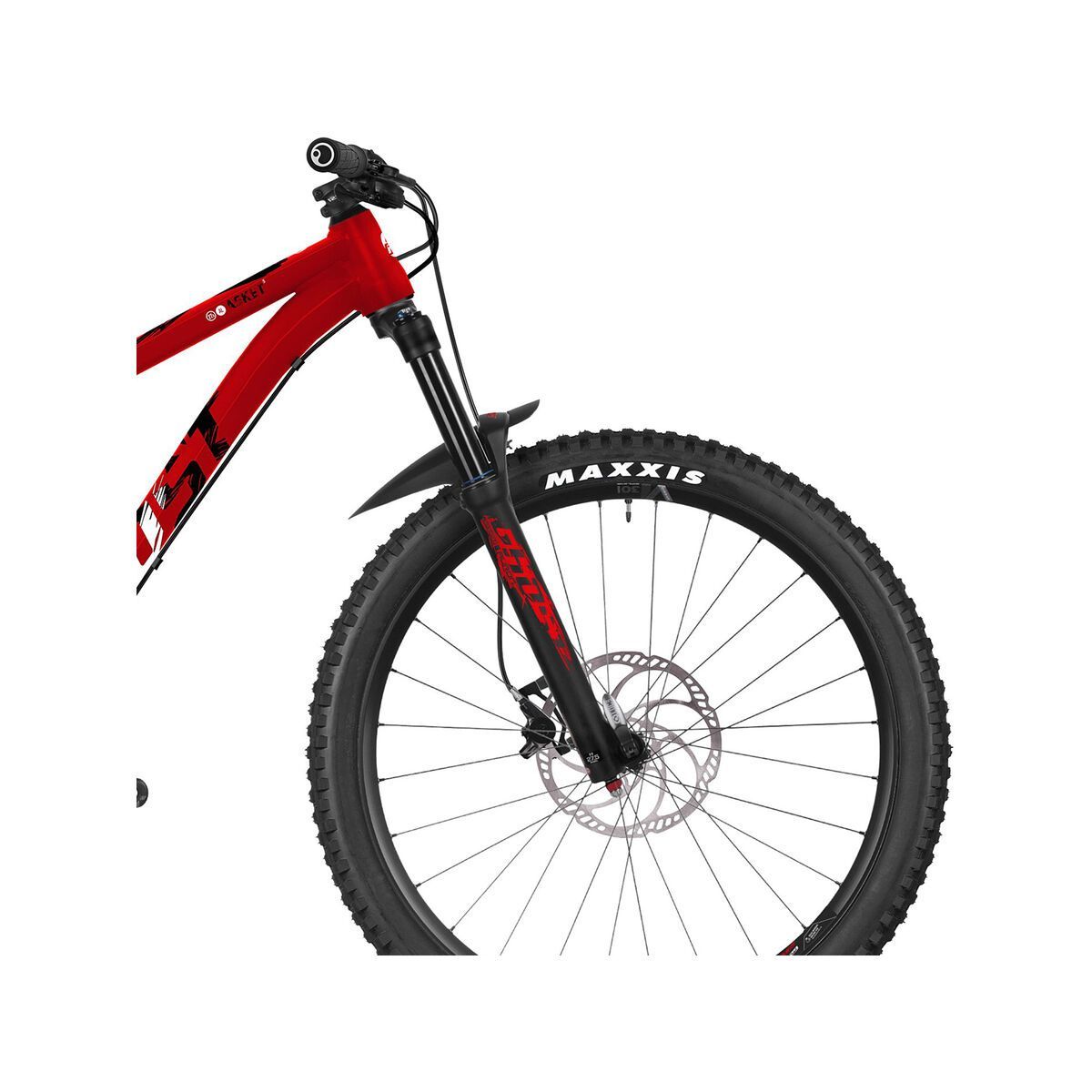 Ghost Asket 8.7 AL, riot red/night black/star white - Bild 7