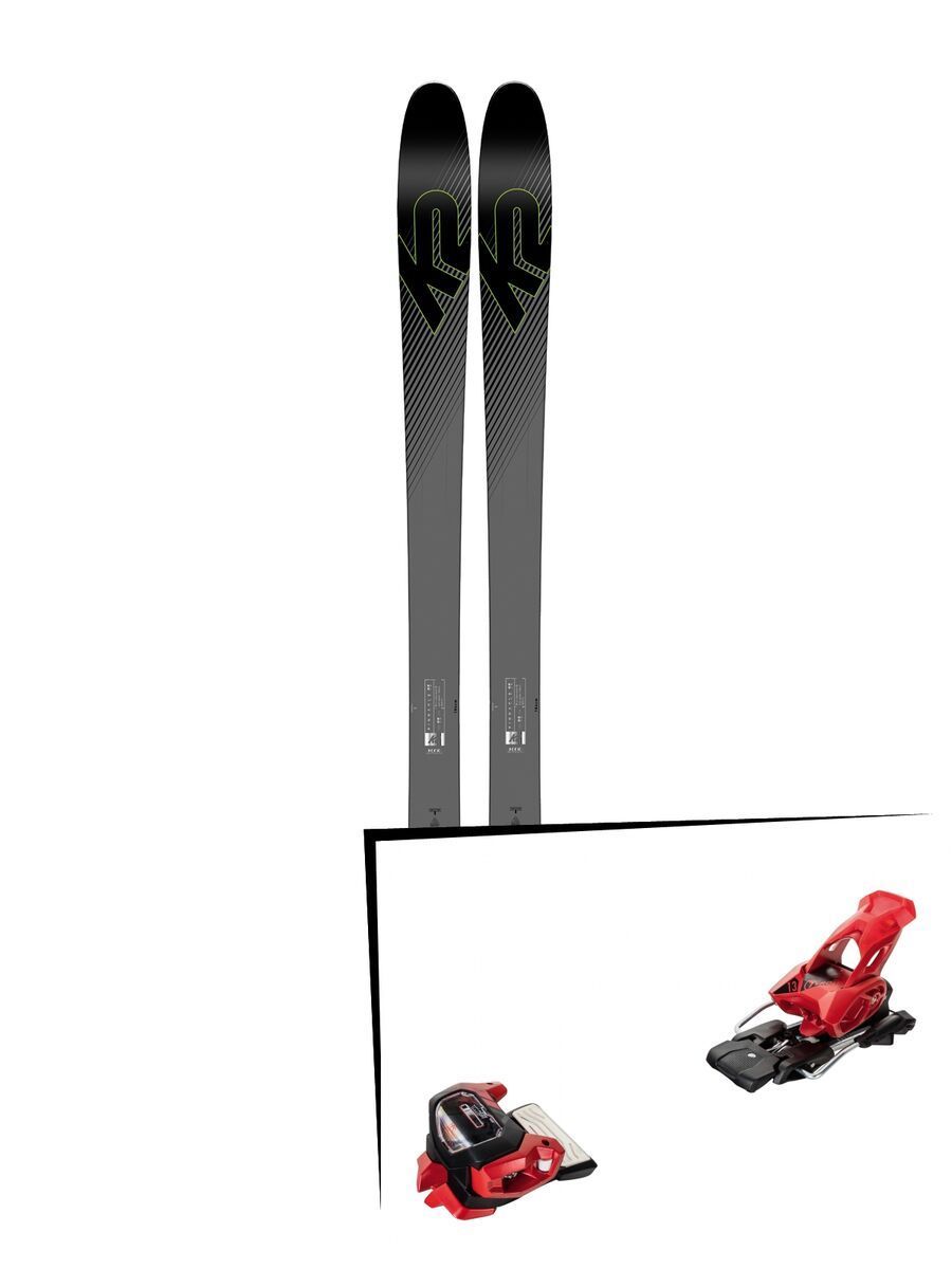 Set: K2 SKI Pinnacle 95Ti 2019 + Tyrolia Attack² 13 GW red - Bild 1