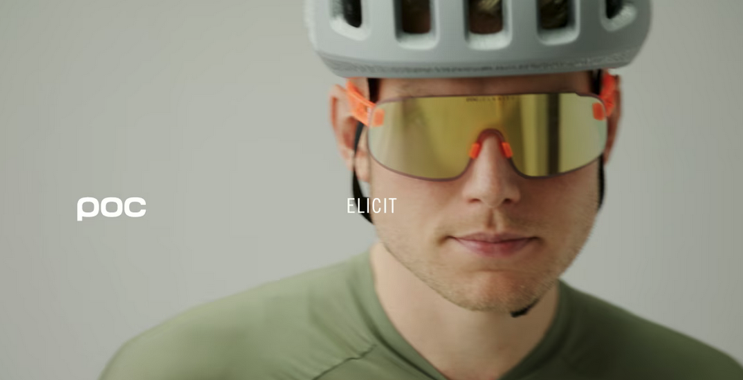 POC Elicit, Clarity Universal/Sunny Grey, uranium black - Video 5