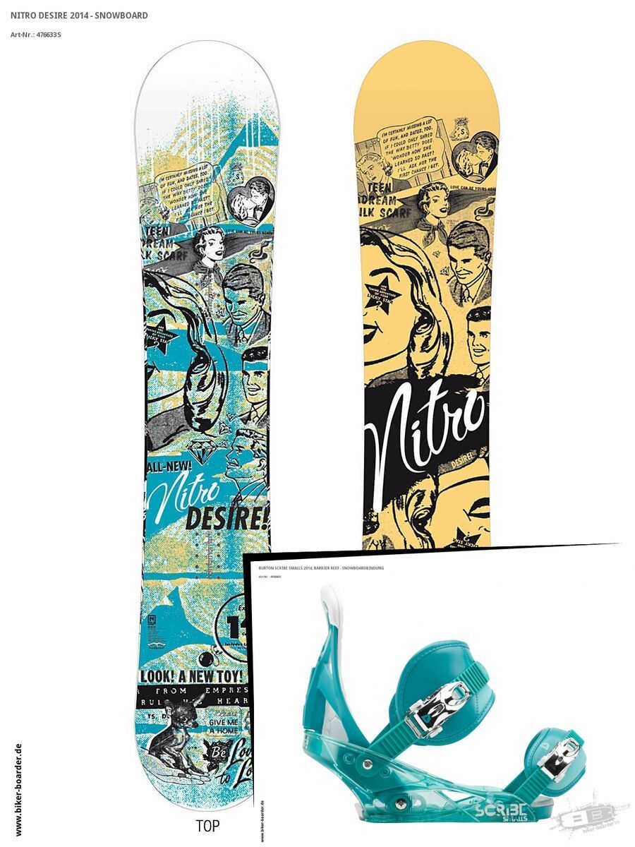 Set: Nitro Desire  + Burton Scribe Smalls (494060S) - Bild 1