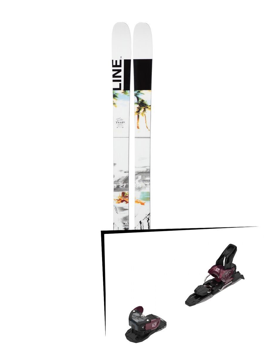 Set: Line Tom Wallisch Pro 2019 + Salomon Warden MNC 11 fig - Bild 1