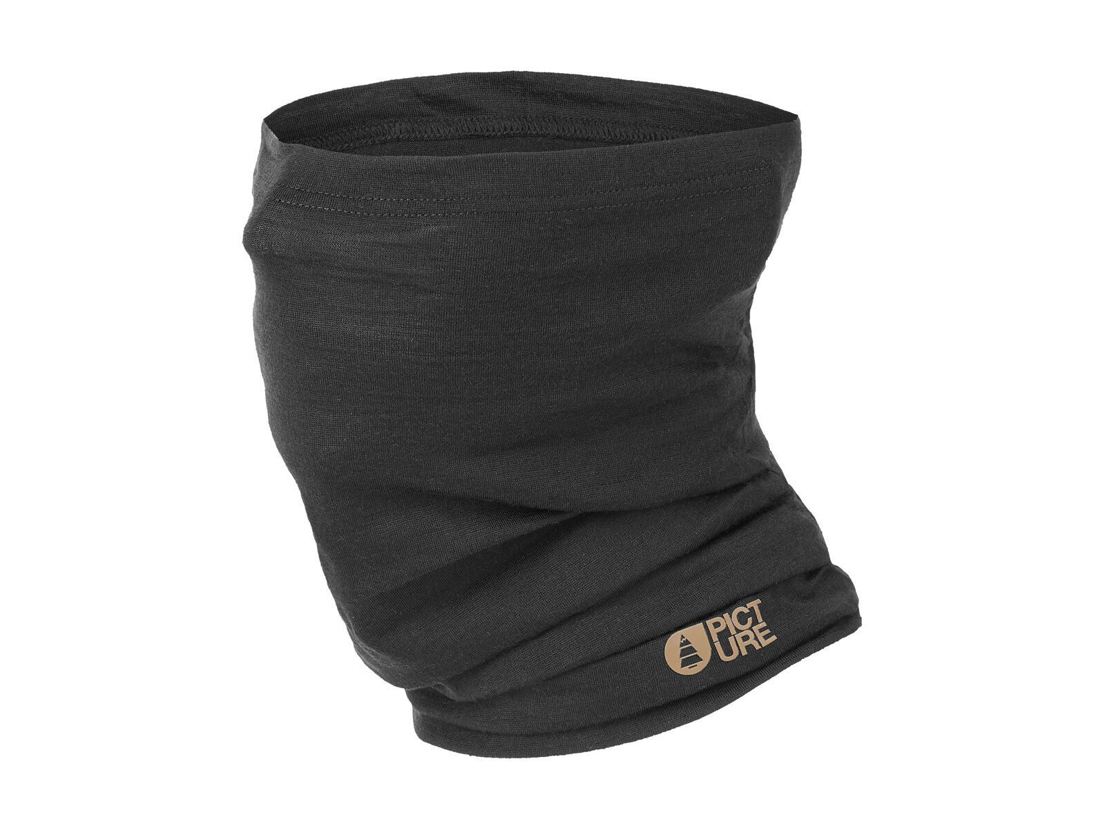 Picture Ovina Merino Neckwarmer, black - Bild 1