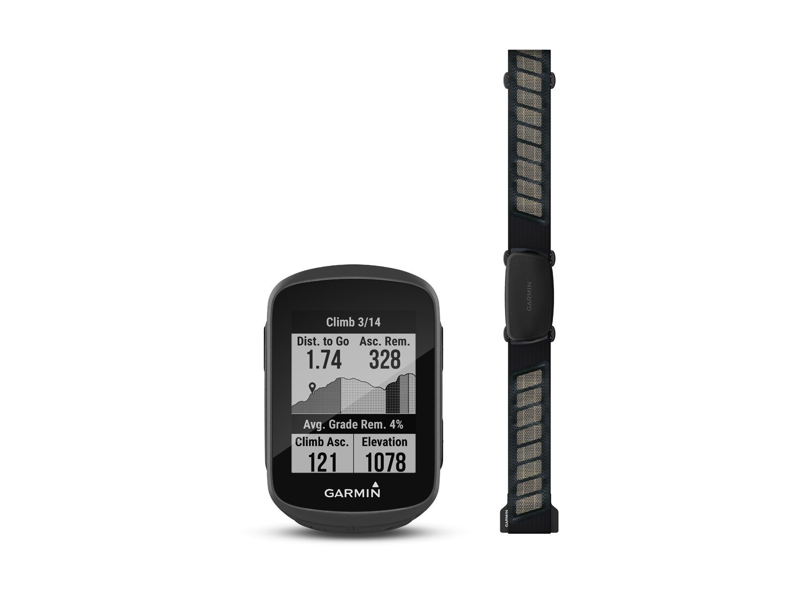 Garmin Edge 130 Plus Herzfrequenz-Bundle, schwarz - Bild 1