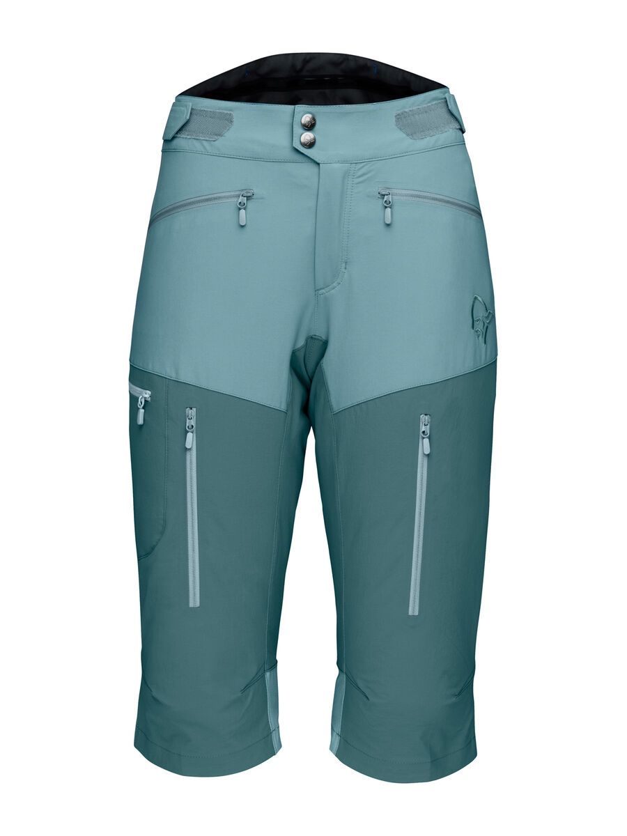 Norrona fjørå flex1 Shorts W's, north atlantic/tourmaline - Bild 1