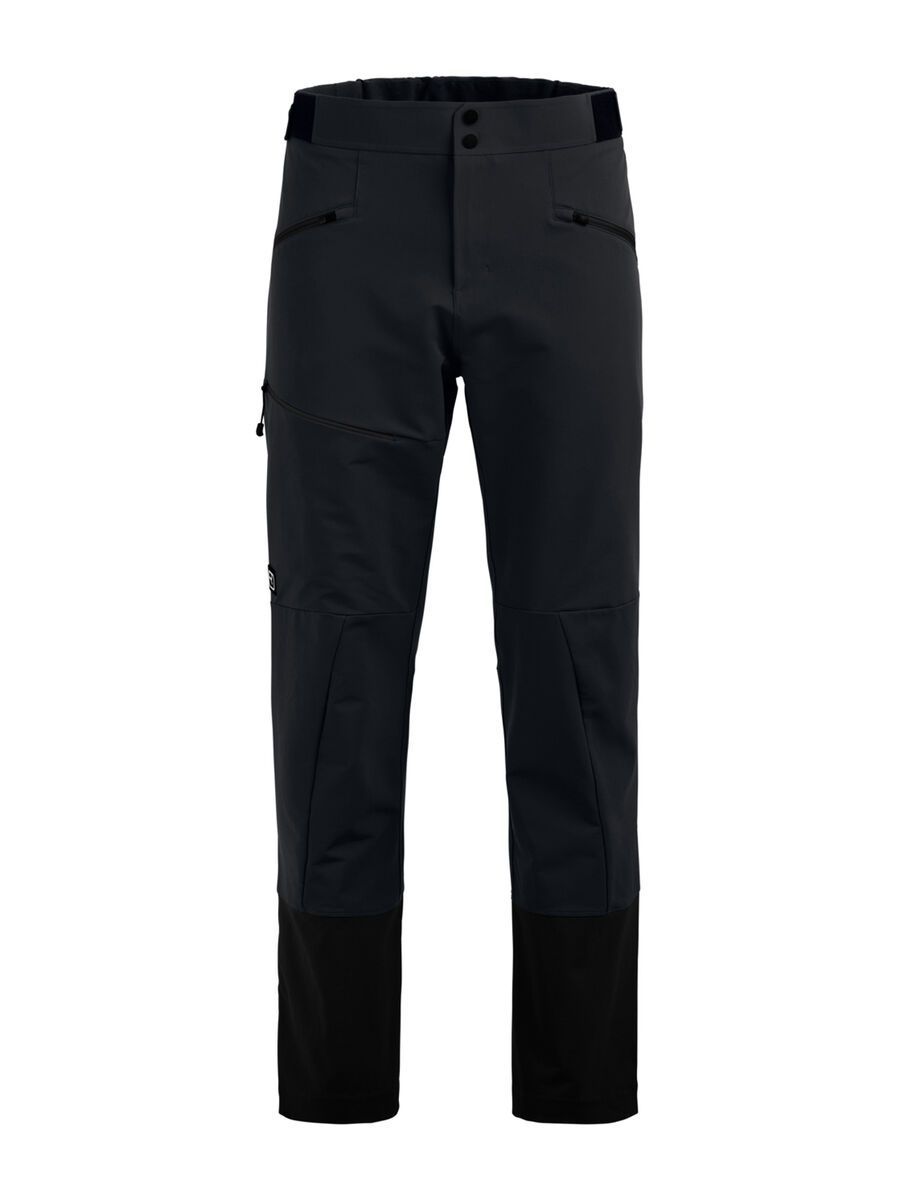Ortovox Ortler Softshell Pants M, black raven - Bild 1