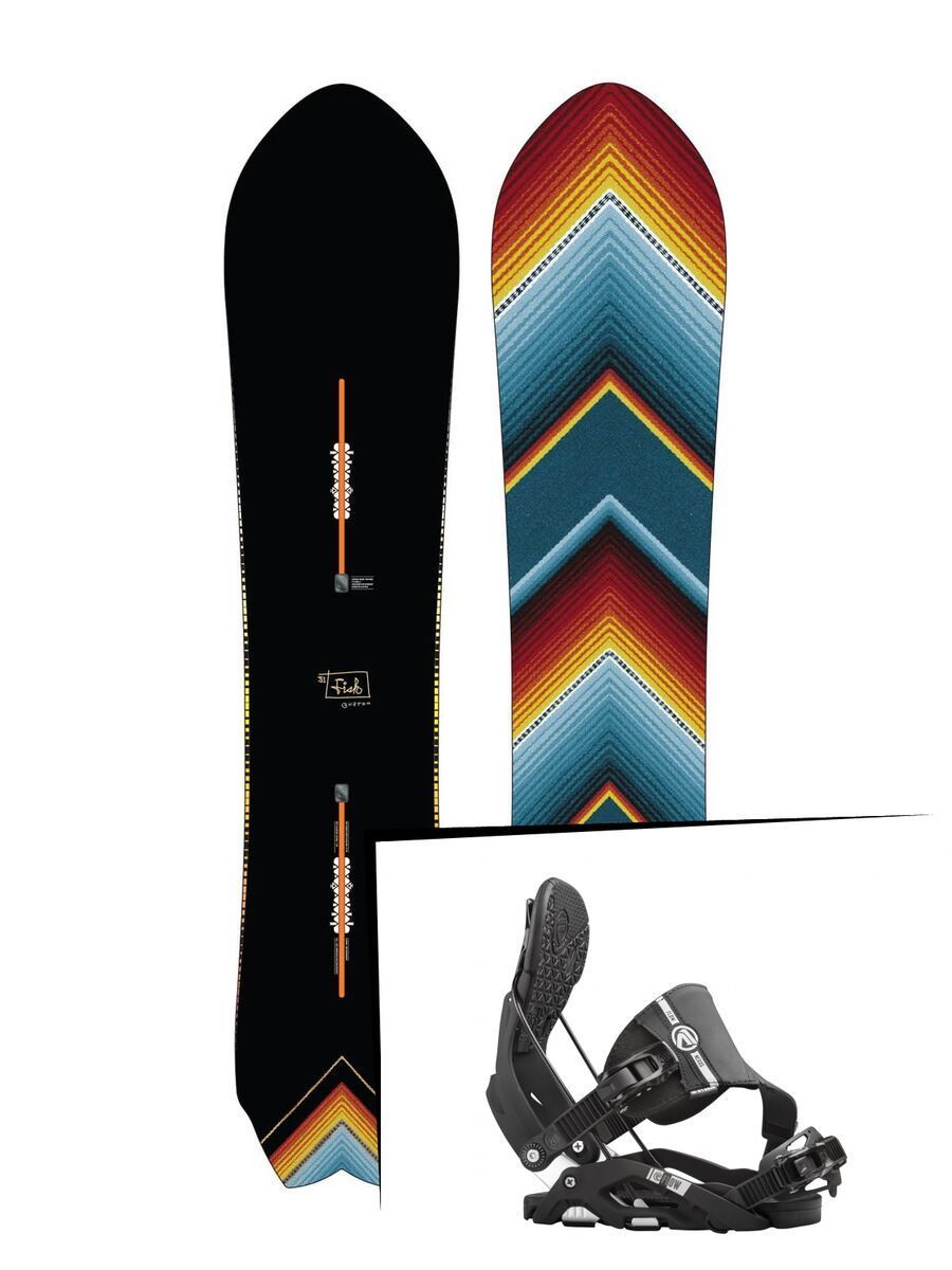 Set: Burton Fish Medium 2015 + Flow Nexus Hybrid (1513166S) - Bild 1