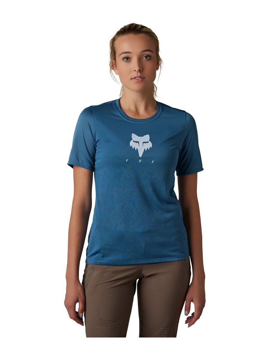 Fox Womens Ranger Tru Dri SS Jersey, dark slate - Bild 2
