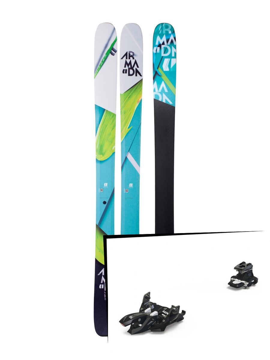 Set: Armada Trace 108 2018 + Marker Alpinist 12 black/titanium - Bild 1