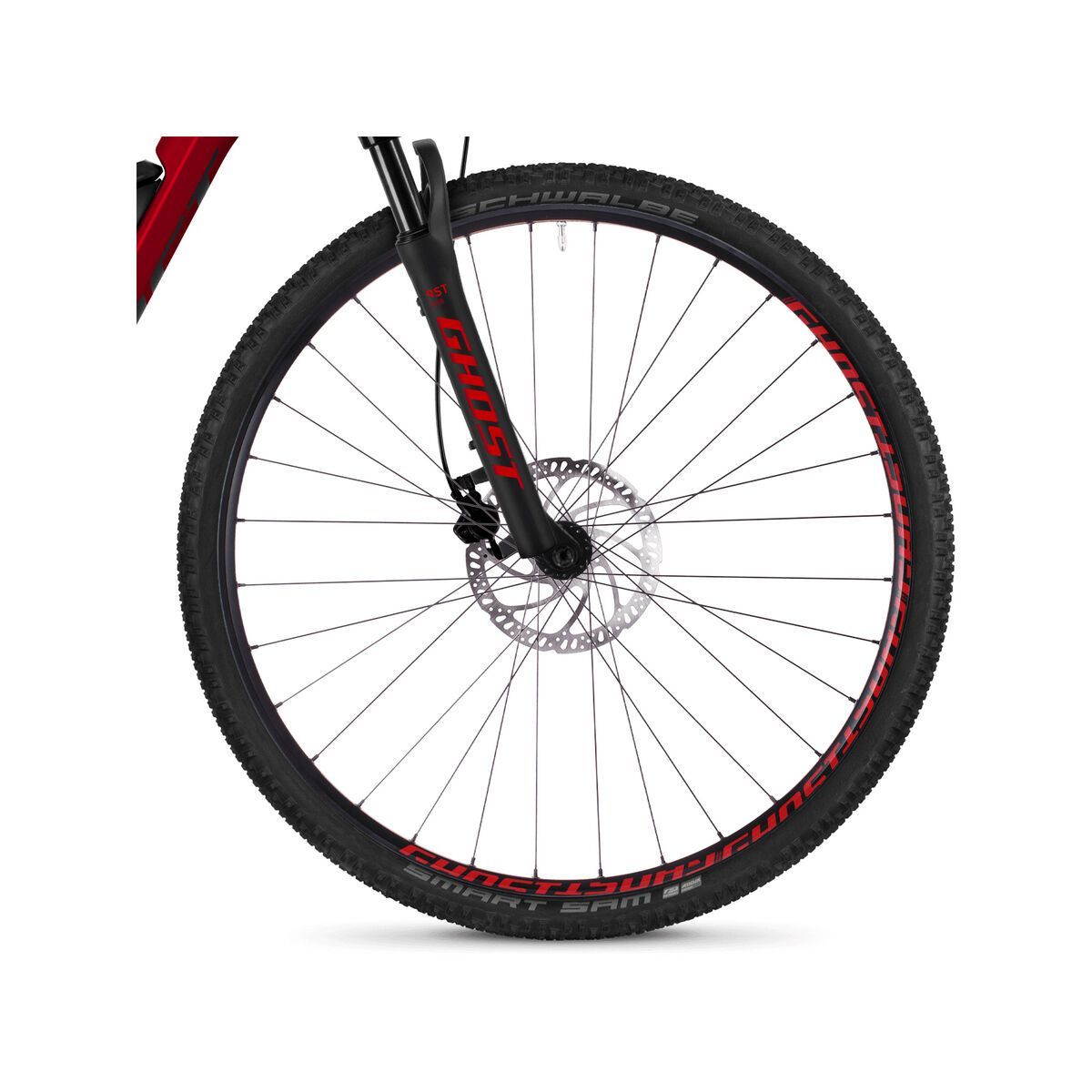 Ghost Hybride Square Cross B4.9 AL, riot red/night black - Bild 2