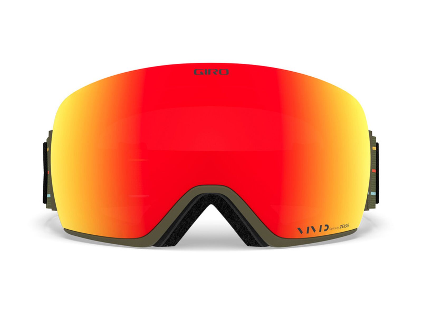 Giro Article inkl. WS, camp out/Lens: vivid ember - Bild 2