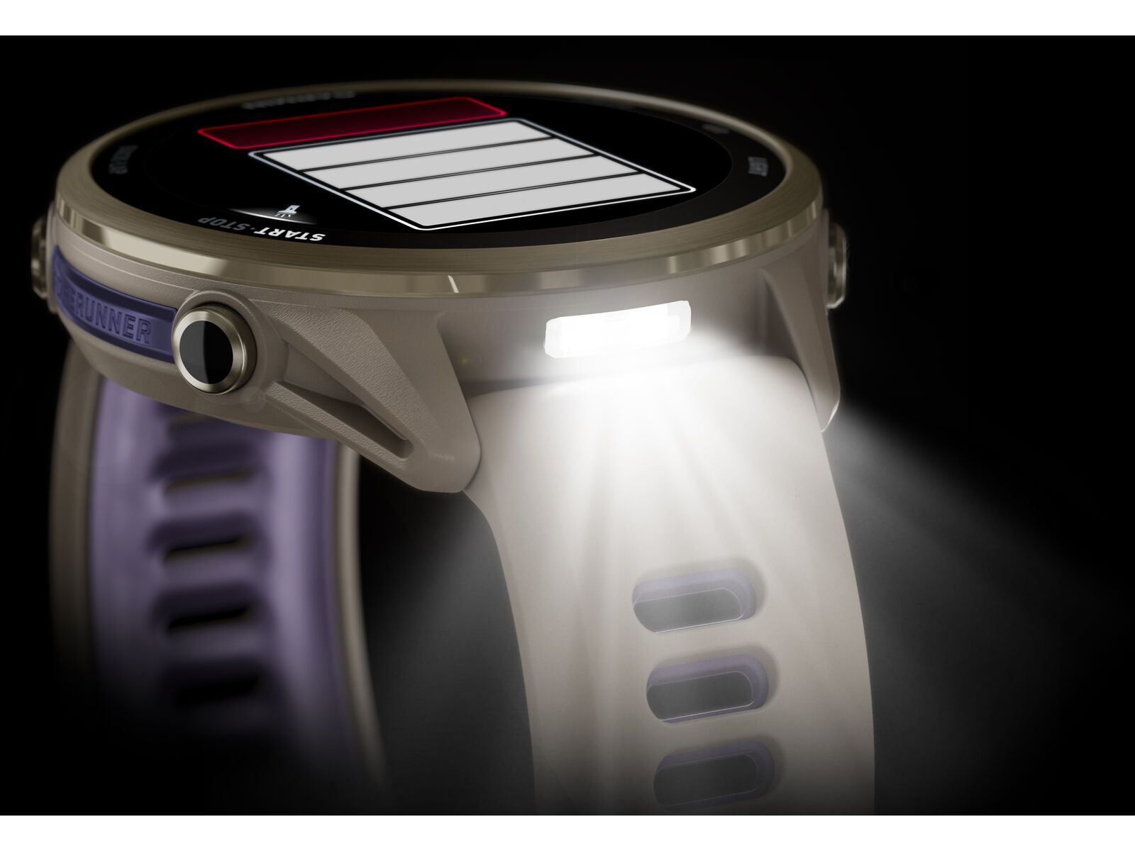 Garmin Forerunner 970, gray/softgold titan - Bild 10