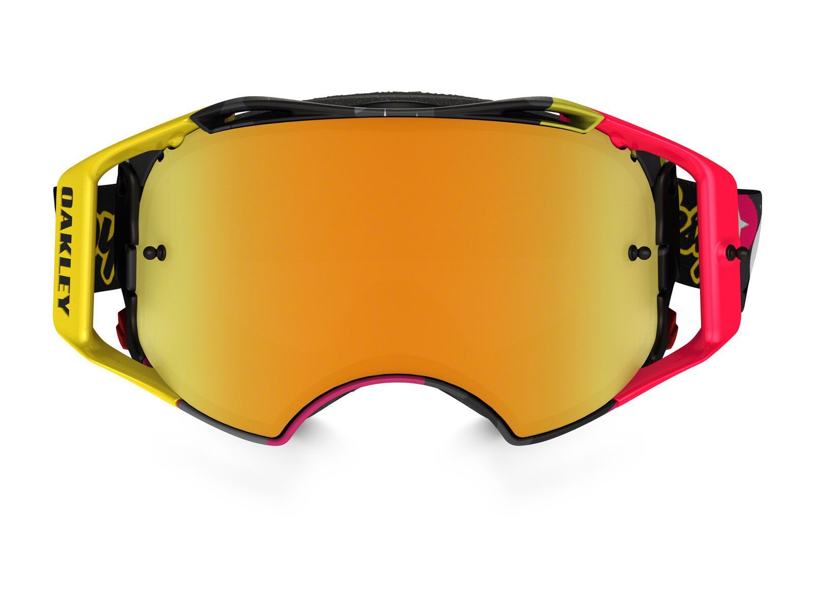 Oakley Airbrake MX, cosmic camo neon/Lens: 24k iridium - Bild 2