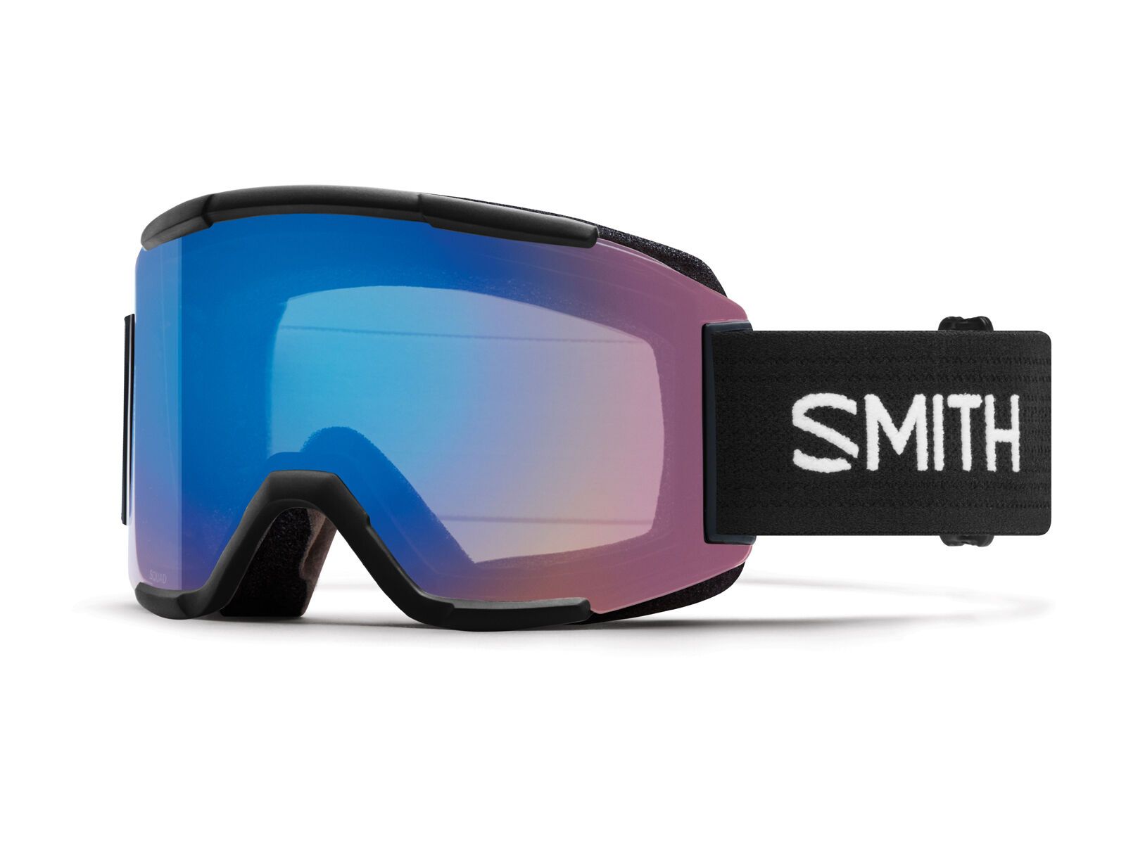 Smith Squad inkl. Wechselscheibe, black/Lens: storm rose flash/yellow - Bild 1