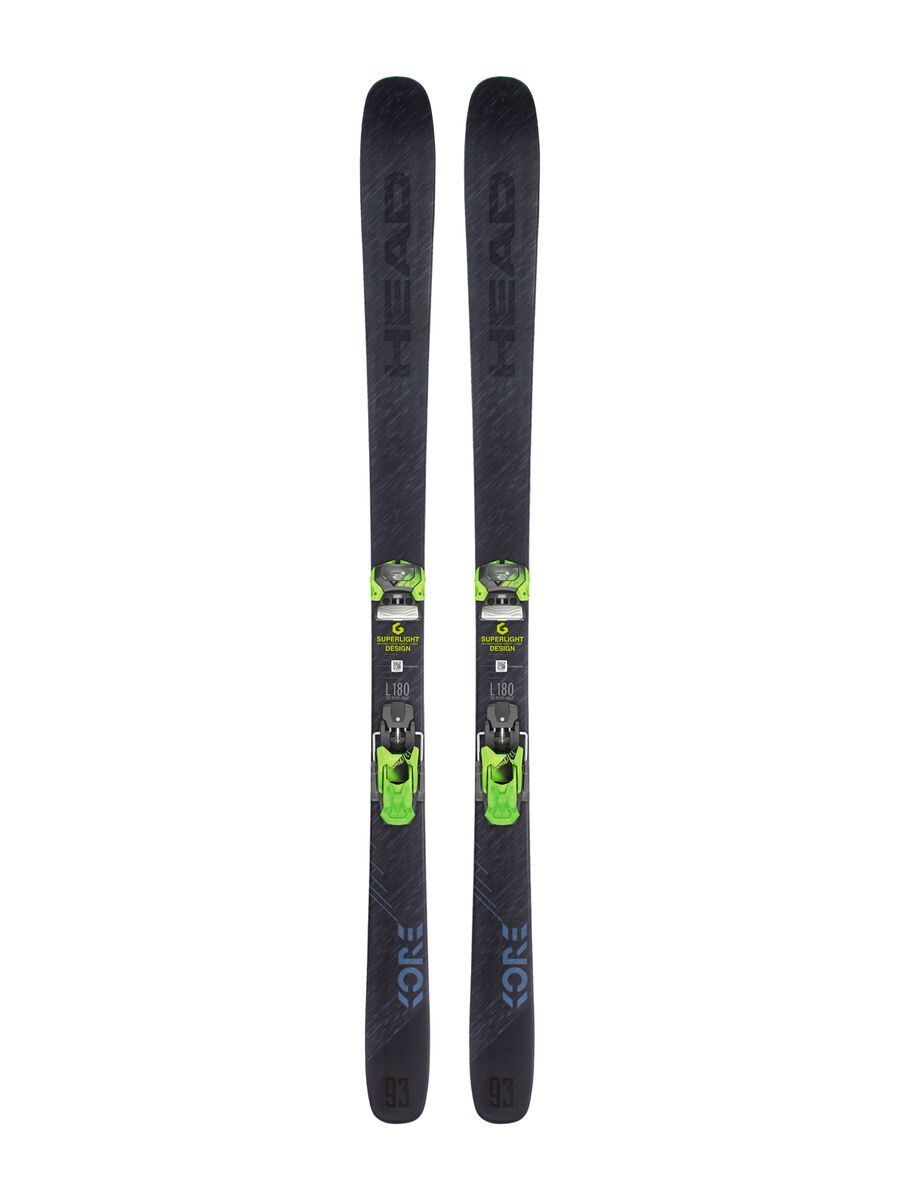 Set: Head Kore 93 2019 + Salomon Warden MNC 13 white/black/orange - Bild 2