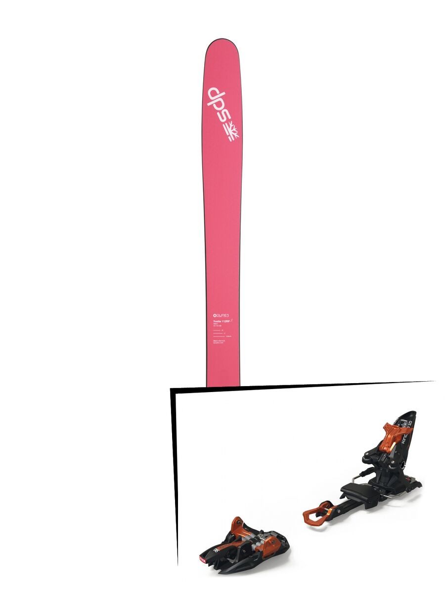 Set: DPS Skis Yvette 112 RP2 2017 + Marker Kingpin 10 (2319334) - Bild 1