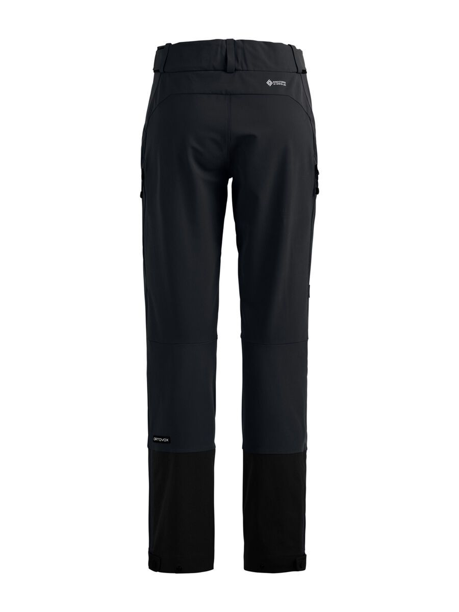 Ortovox Ortler Softshell Plus Pants W, black raven - Bild 2