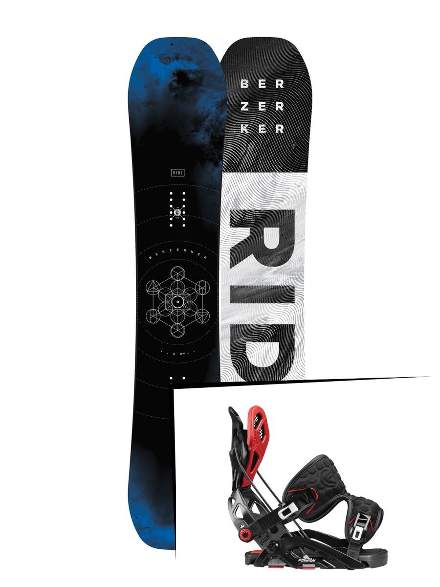 Set: Ride Berzerker 2017 + Flow Fuse-GT (1718345S) - Bild 1