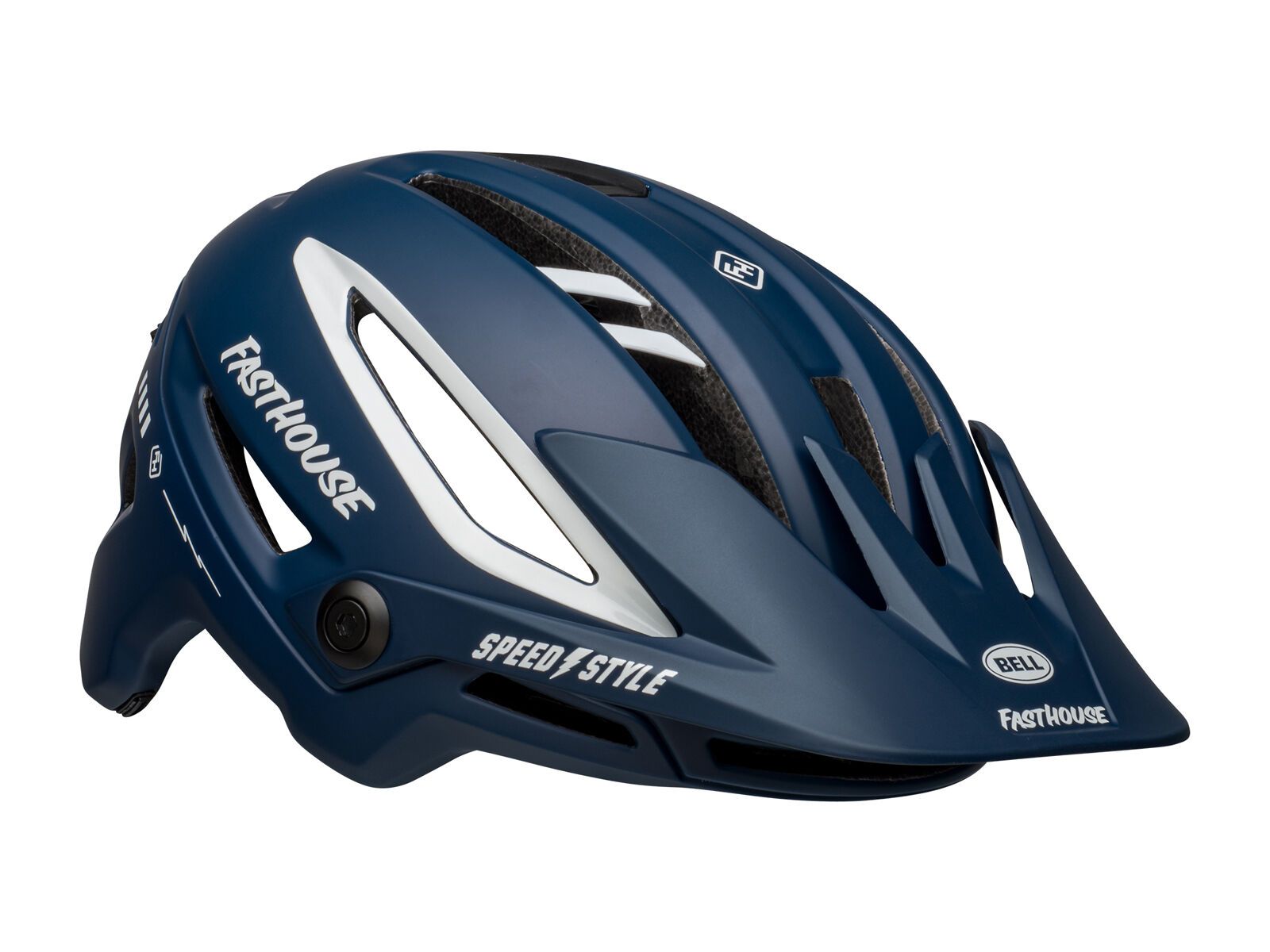 Bell Sixer MIPS Fasthouse, matte/gloss blue/white - Bild 4