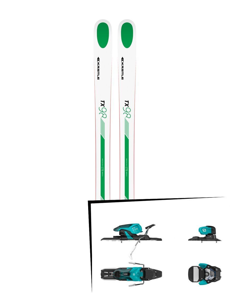 Set: Kästle TX98 2019 + Salomon Warden 11 turquoise/black - Bild 1