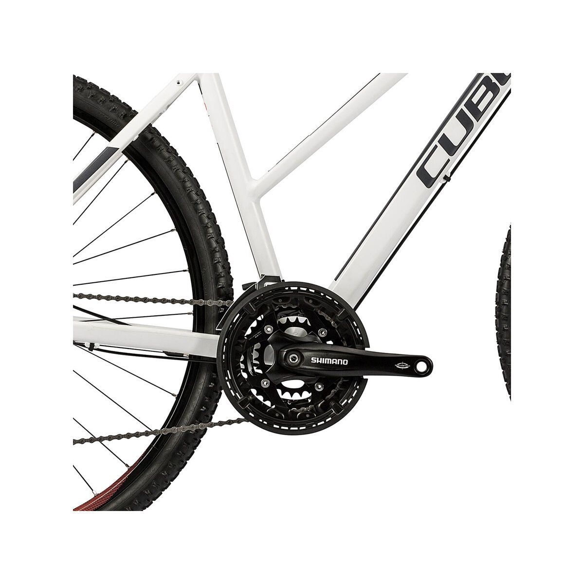 Cube Nature Pro Trapeze, white black flashred - Bild 3