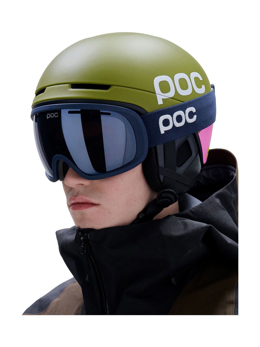 POC Fovea, Clarity Uni. Partly Sunny Navy Blue / apatite navy - Bild 6