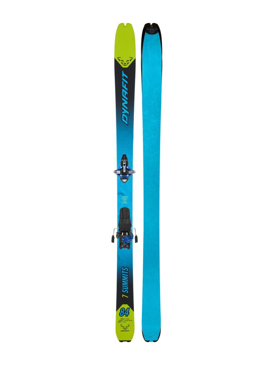 Dynafit Seven Summits+ Ski Set, lime yellow / black - Bild 1