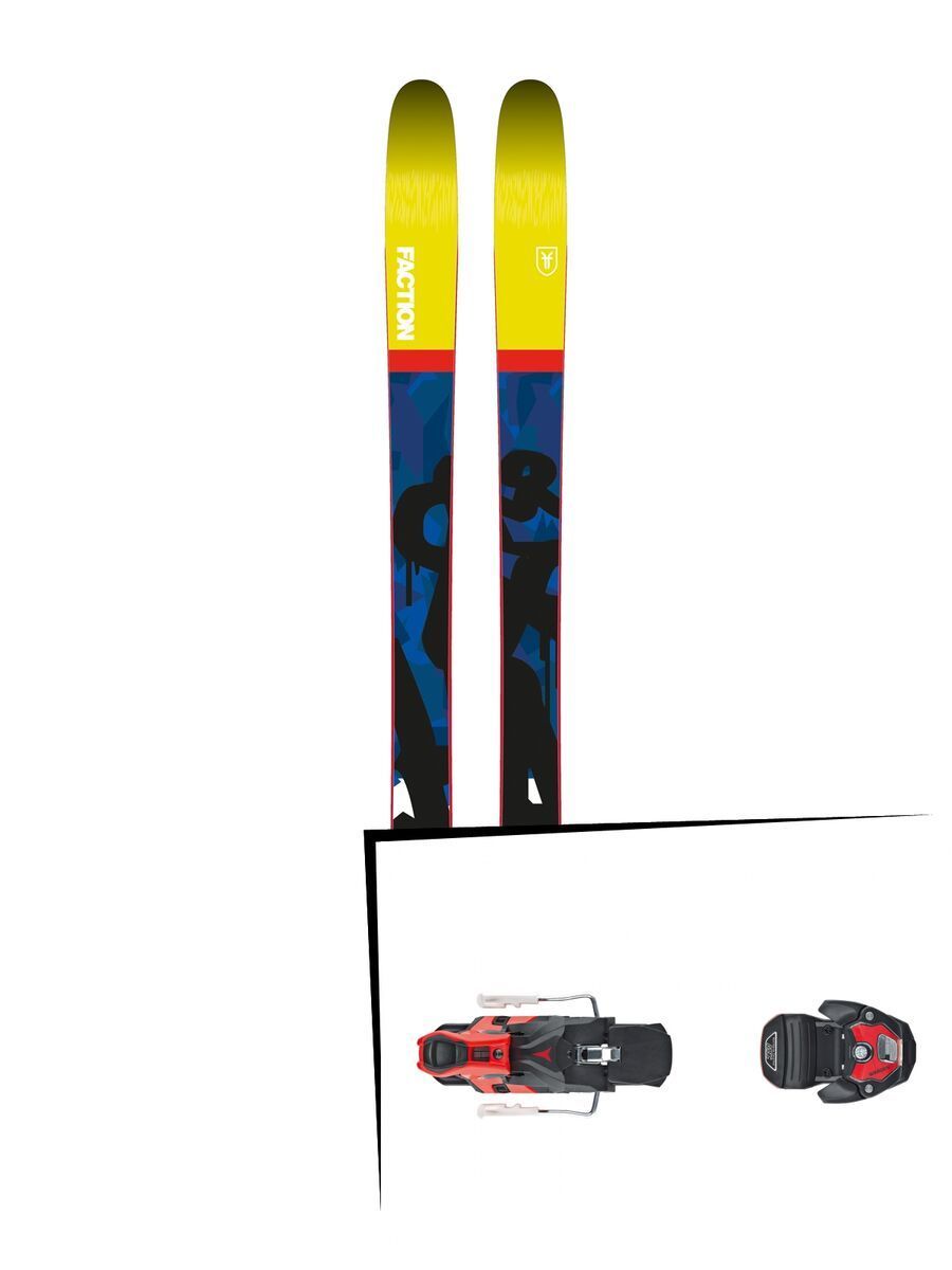 Set: Faction Prodigy 3.0 2018 + Atomic Warden MNC 13 black/red - Bild 1