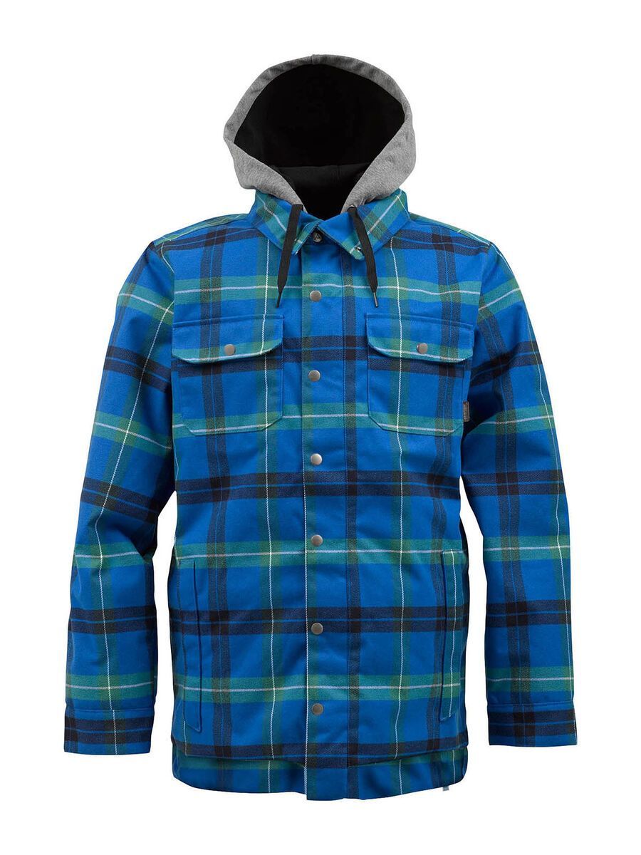 Burton Restricted Hackett Jacket, Heron Blue Swift Plaid - Bild 1