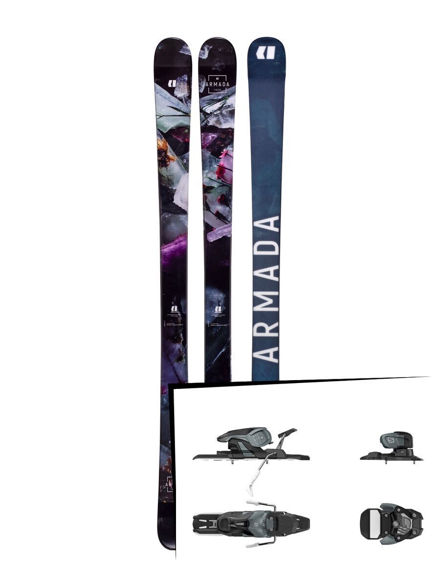 Set: Armada Arw 84 2019 + Salomon Warden 11 dark grey/black - Bild 1