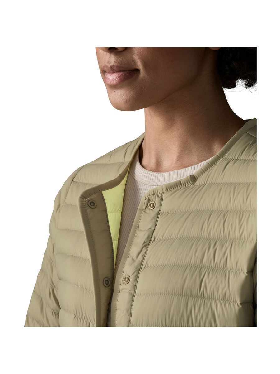 Patagonia Women's Lightweight Reversible Down Sweater Cardigan, weathered stone - Bild 4